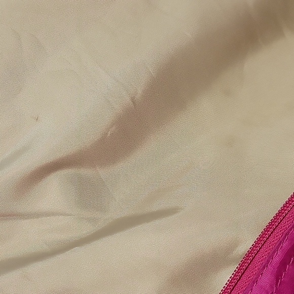 Coach Pink Signature Tote Bag with Leather Straps - Picture 12 of 13